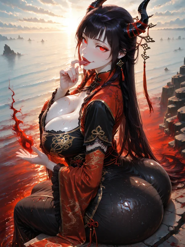 The Corruption Dragon God: Lust System cover